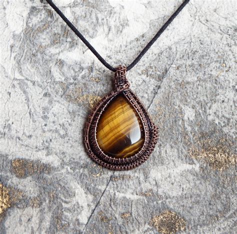 Tigers Eye Necklace: Balancing and Grounding in Magical Work